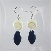 Navy Aina Earrings