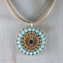 Mustard & Mint Noemi Pendant Necklace