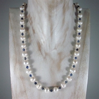 Sodalite Faceted Perla Necklace