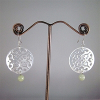 Burma Jade Andrea Earrings